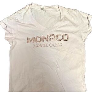 White Monaco Monte Carlo T-Shirt